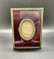 Vintage Terragraphics Frame Small And Burgundy picture