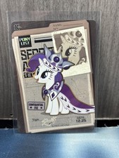Hasbro 2026 My Little Pony Pony List Rarity Confidential File SSR-024L3 Auto picture