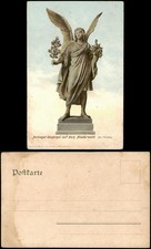 Postcard Rüdesheim (Rhine) national monument-peace 1905 picture