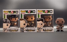 Funko Pop Vinyl original Ghostbusters Lot of 4 Stanz Venkman Spengler Zeddemore picture