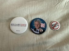 2004 Hilary Clinton US Presidential Democratic election Vintage Pins picture