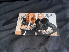 Photo Autograph Dedication celine madonna picture
