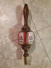 Vintage Anheuser Busch LA Beer Wooden Beer Tap Handle picture