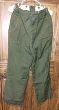 New Old Stock M-1951 Men's Wool Field Tousers OG-108 Size Small Regular picture