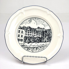 Villeroy & Boch Luxembourg Plate 1988 Vintage RARE Chase Bank Collectible picture