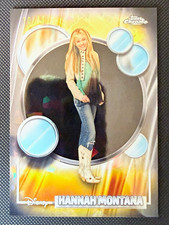 2006 Topps Sapphire Disney Hannah Montana #4 Black Refractor 10/10 Bookend picture