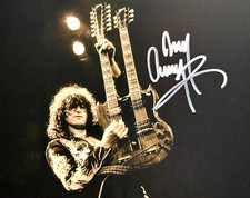 JIMMY PAGE Signed (LED ZEPPELIN) 8x10