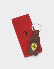 Ferrari Brown Leather Keyring / Ferrari Key Holder ** SEALED ** 270105548 picture