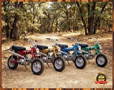 Honda Trail CT70s (1970) - Premium Aluminum Metal Sign – 11 x 14 picture