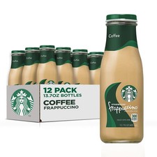 Delicious Coffee Frappuccino Drink, 13.7 fl oz Bottles, 12 Pack - Refreshing Ice picture
