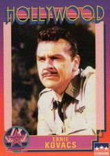 Ernie Kovacs, Actor Comedian, Hollywood Walk of Fame Trading Card - NOT Postcard picture
