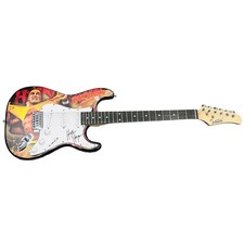 Hulk Hogan Autographed Wrapped Electric Guitar - JSA picture