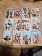 Roy Rogers - 1953 Post Cereal Pop Out - Cards BEEN GLUED - Lot of 16 picture