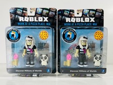 ROBLOX Collectable WORK AT A PIZZA PLACE: MIA Figure w/ Virtual Item Code SEALED picture