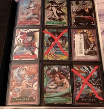 🔥LOT ONE PIECE 7 CARDS - ASK FOR CLAIMS PROMO/ ALTERNATIVE Card - ENG JAP NM picture