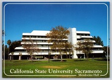 California State University Sacramento Mendocino Hall Photochrome Postcard picture