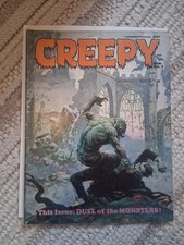 CREEPY 7 VG/FN 5.0 WARREN 1966 FRAZETTA DUEL OF MONSTERS picture