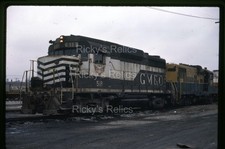 Original Slide GM&O #518 EMD GP30 Gulf Mobile Ohio 1978 PRC picture