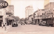 Postcard Vintage (1)FL, Clearwater Fort Harrison Street B-408 UP (#122) picture
