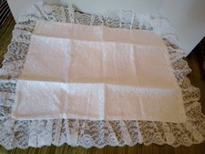 Vintage RARE MCM SATIN & LACE French Sham Sibyl Shepard Inc LA Standard picture