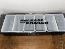Release The Kraken Condiment Tray Bar Caddy 6 Compartments Garnish Station Fruit picture