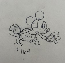 Giantland Mickey Mouse Production Drawing Cel Original Disney 1933 picture