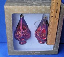 Dillards Trimmings~2-Pack~Red Large 5