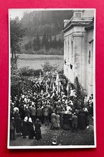 Photo postcard Mürzzuschlag Styria around 1930 flag dedication meeting commemorative (175311 picture