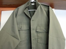1970s/1980s Olive Green Military Army Air Force Blouse Vietnam Era 16 1/2 x 32 picture