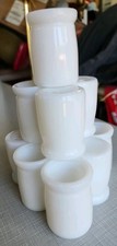 Westmoreland White Milk Glass Indiv Creamer Bottle Carafe 1.75