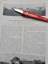 1908 Article Letchworth Garden City picture