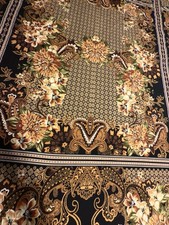 Vintage Slavic Folk Floral Fabric Material Tribal Fusion Belly Dance Scarf 5.2Yd picture