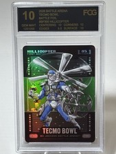 2026 Battle Arena Tecmo Bowl Battle Foil Hillicopter BF300 1st Ed FCG 10 picture