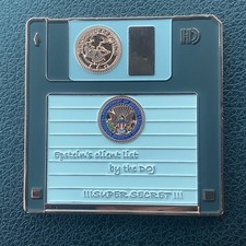 Dept Of Justice National Security Division-Epstein List Police Challenge Coin picture