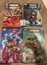 Predator Versus Spider-Man #1-4 Complete Run Signed by Ben Percy picture