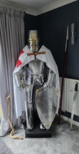 Medieval Wearble Armour Knight Wearable Suit Of Armor Crusader Combat Full Body picture