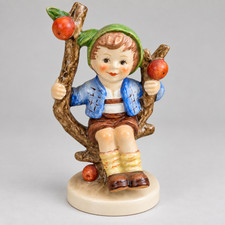 Goebel M.I. Hummel Apple Tree Boy HUM 142/3/0 TMK-7 Germany 4in Figurine picture