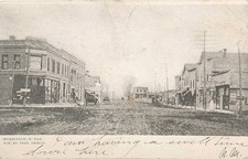1907 Picture Postcard - Street View Of Hankinson, North Dakota ~ #-7884 picture
