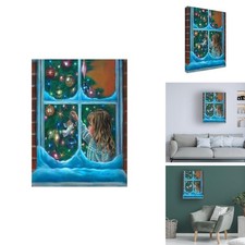Trademark Fine Art Tricia Reilly Matthews 'My Christmas Angel' Canvas Art picture