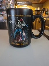 Bones Coffee Army of Dark Chocolate 16oz Mug Limited Edition Evil Dead New Rare picture