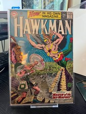 Hawkman #1 1964 DC Comics Silver Age Key Joe Kubert 1st Solo Series picture