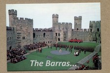 CAERNARTON CASTLE Presentation of colours by Her Majesty The Queen 1975 POSTCARD picture