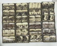 Antique H.C. White Perfect Stereograph Lot 24 Stereo View Cards c1900 Travel #4 picture