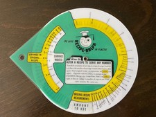 Vintage Recipe Ralph™ Recipe Adjuster, Original 1970s circa, Not a Reproduction picture