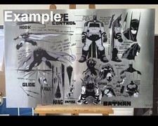 Absolute Batman #1 FELIX Comic Art Dragotta Aluminum METAL #31/50 Bottleneck BNG picture