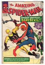 Amazing Spider-Man 16 1964 Marvel Comics G/VG 3.0 1st X-Over Daredevil picture