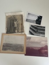 Lot of 5 Vintage Photographs from Paris & NYC Landscape Travel Portrait picture