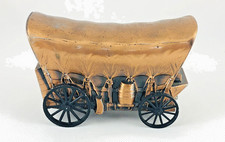 Banthrico First National Bank of Black Hills Copper Covered Wagon Coin Bank picture