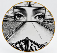 Rosenthal Fornasetti Tema e Variazioni Motiv 4 Porcelain Plate Germany 9.25