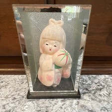 vintage Japanese Hakata in a sealed shadow box  picture